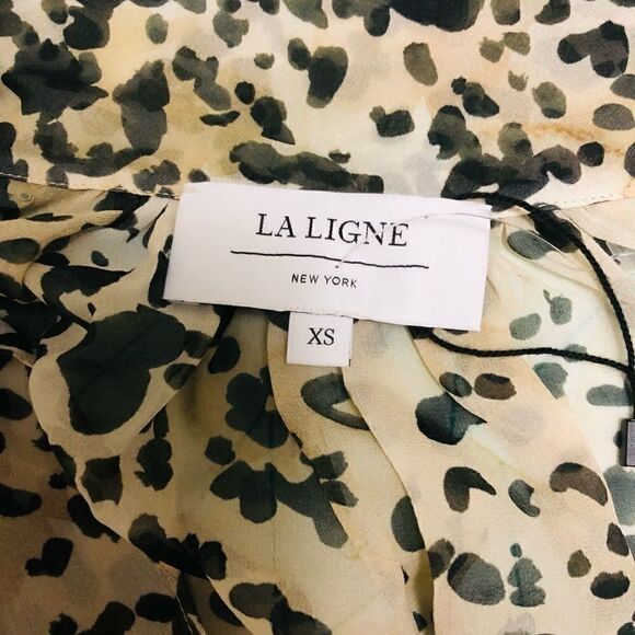 La Ligne Animal Print Blouse - Picture 15 of 16